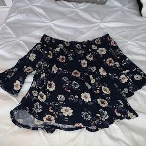 Off the shoulder blouse